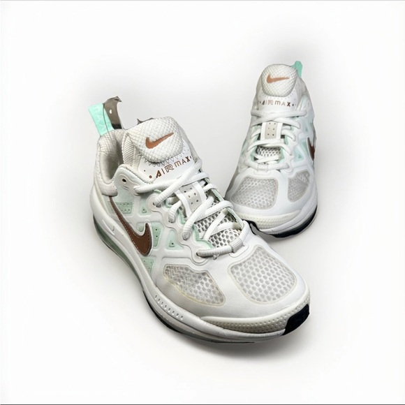 Nike Air Max Genome ‘Summit White/Metallic Bronze CZ4652-106 5.5Y Or 7 Women’s - Picture 2 of 12